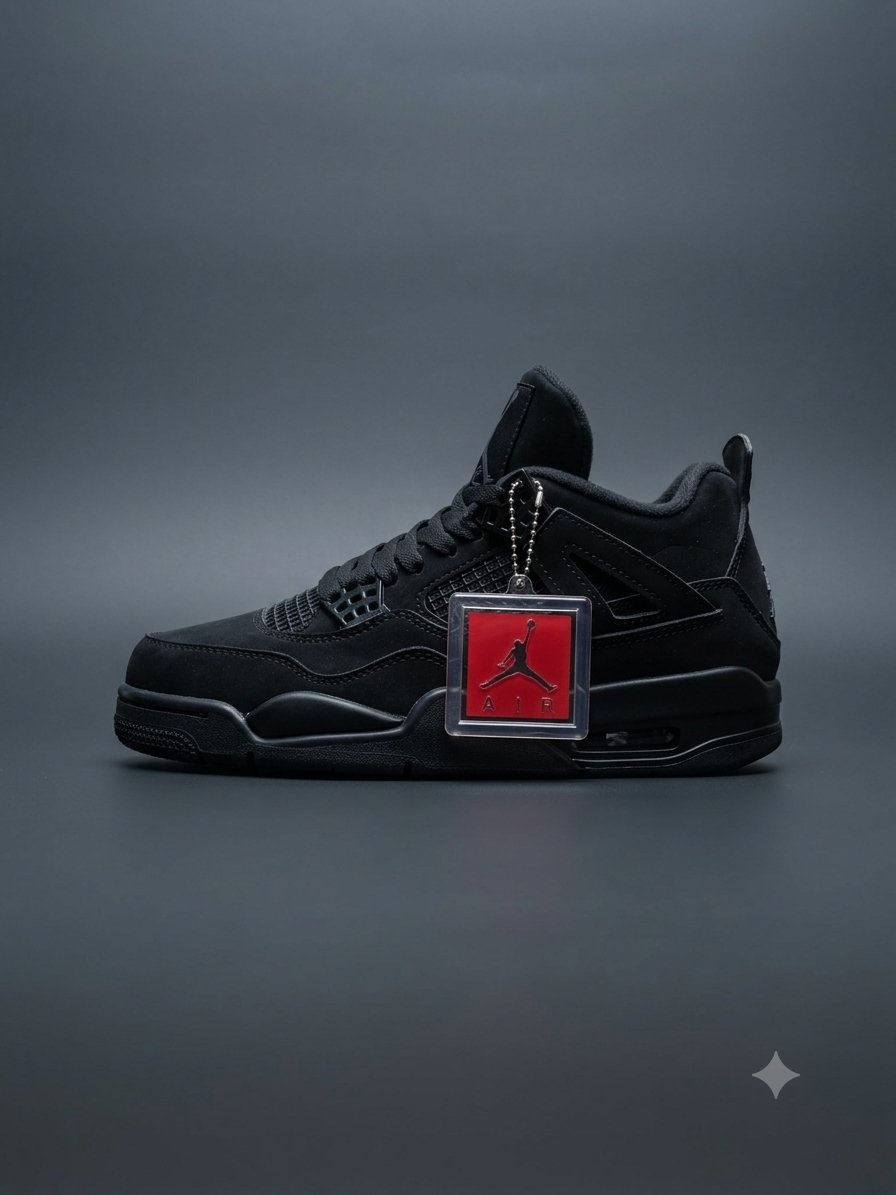 NIKE JORDAN RETRO 4 ‘Black Cat’