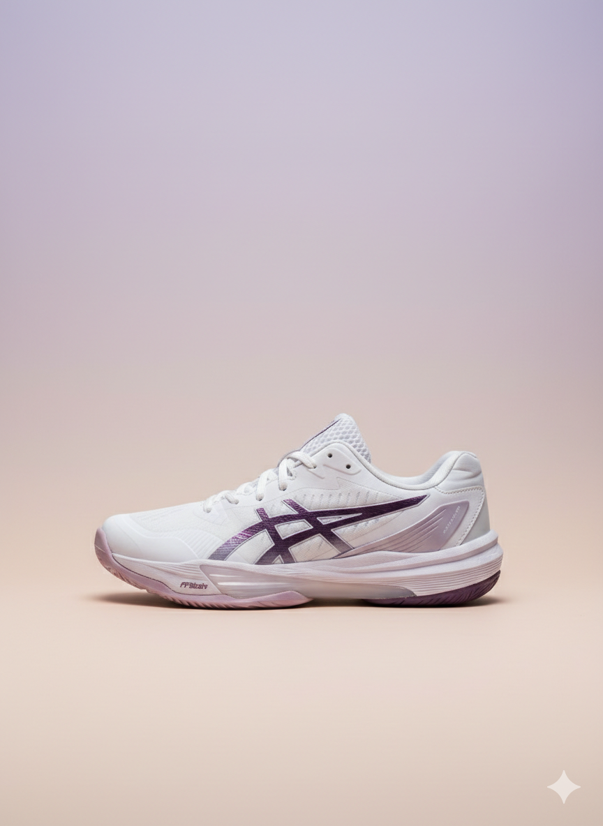 ASICS SKY ELITE FLYTEFOAM 3 LOW. ‘Blanca/Rosa Pálido’