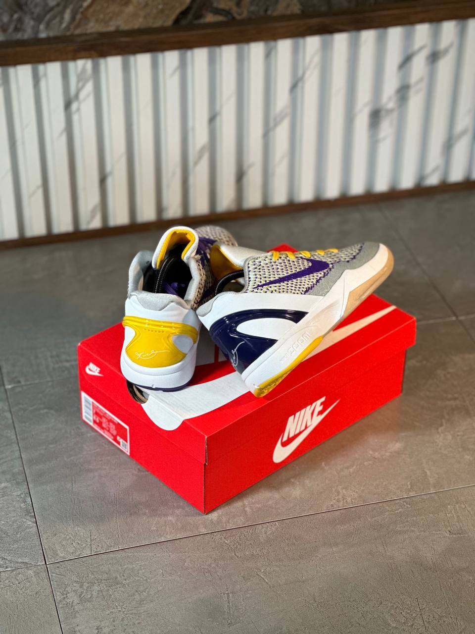 NIKE KOBE 6 3D LAKERS