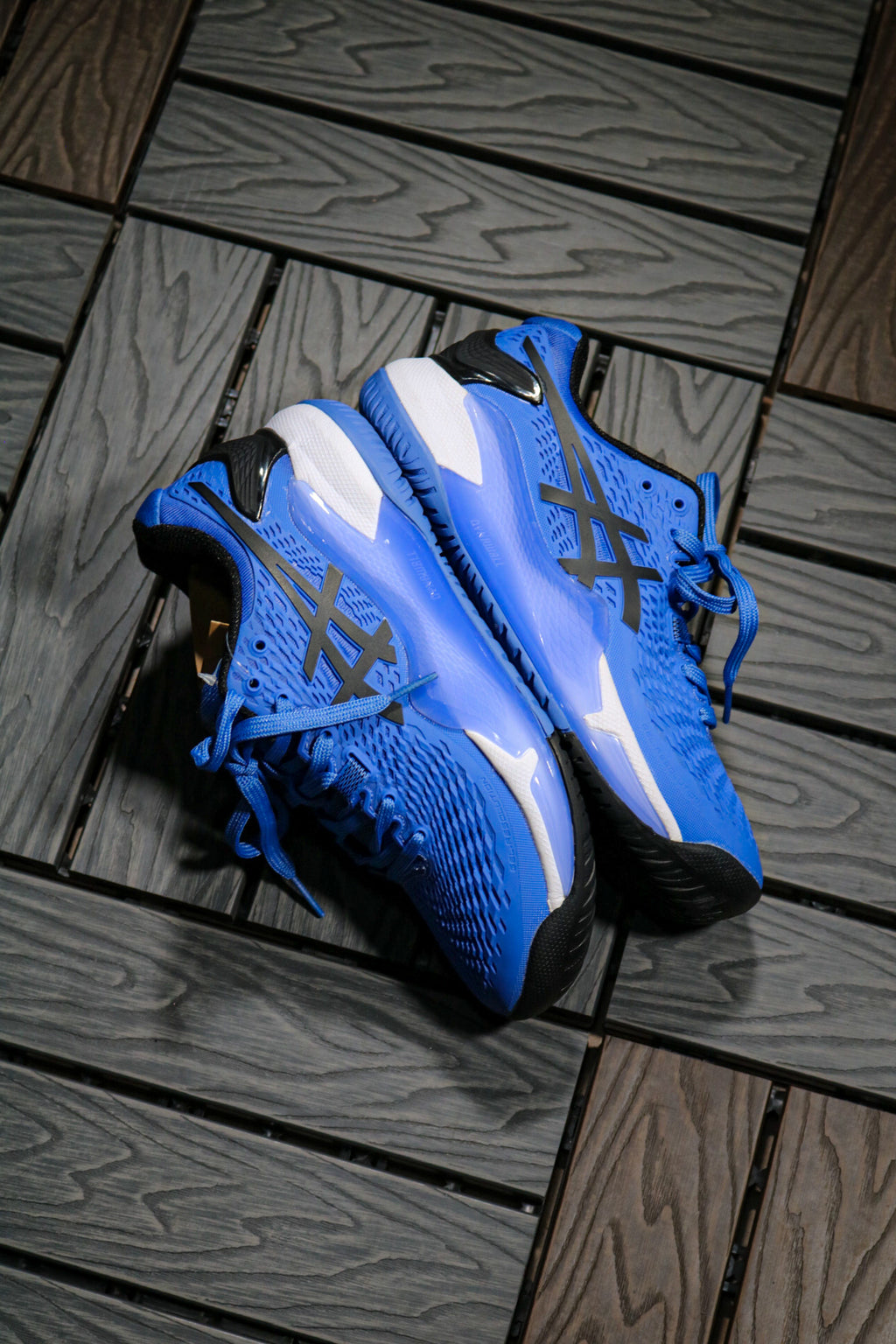 ASICS COURT FF 3 NOVAK CLAY ‘AZUL/NEGRO’