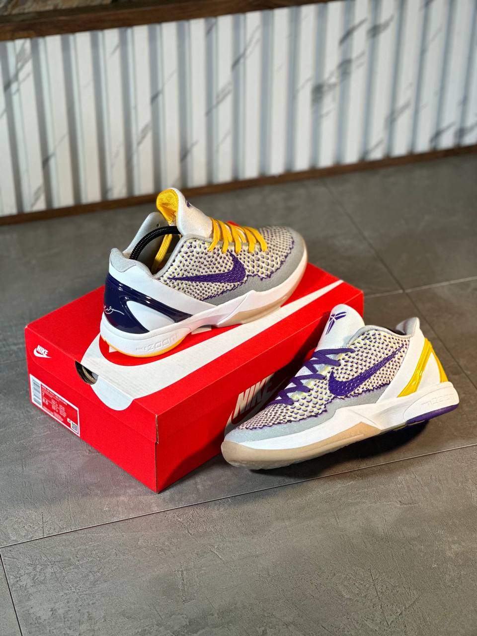 NIKE KOBE 6 3D LAKERS