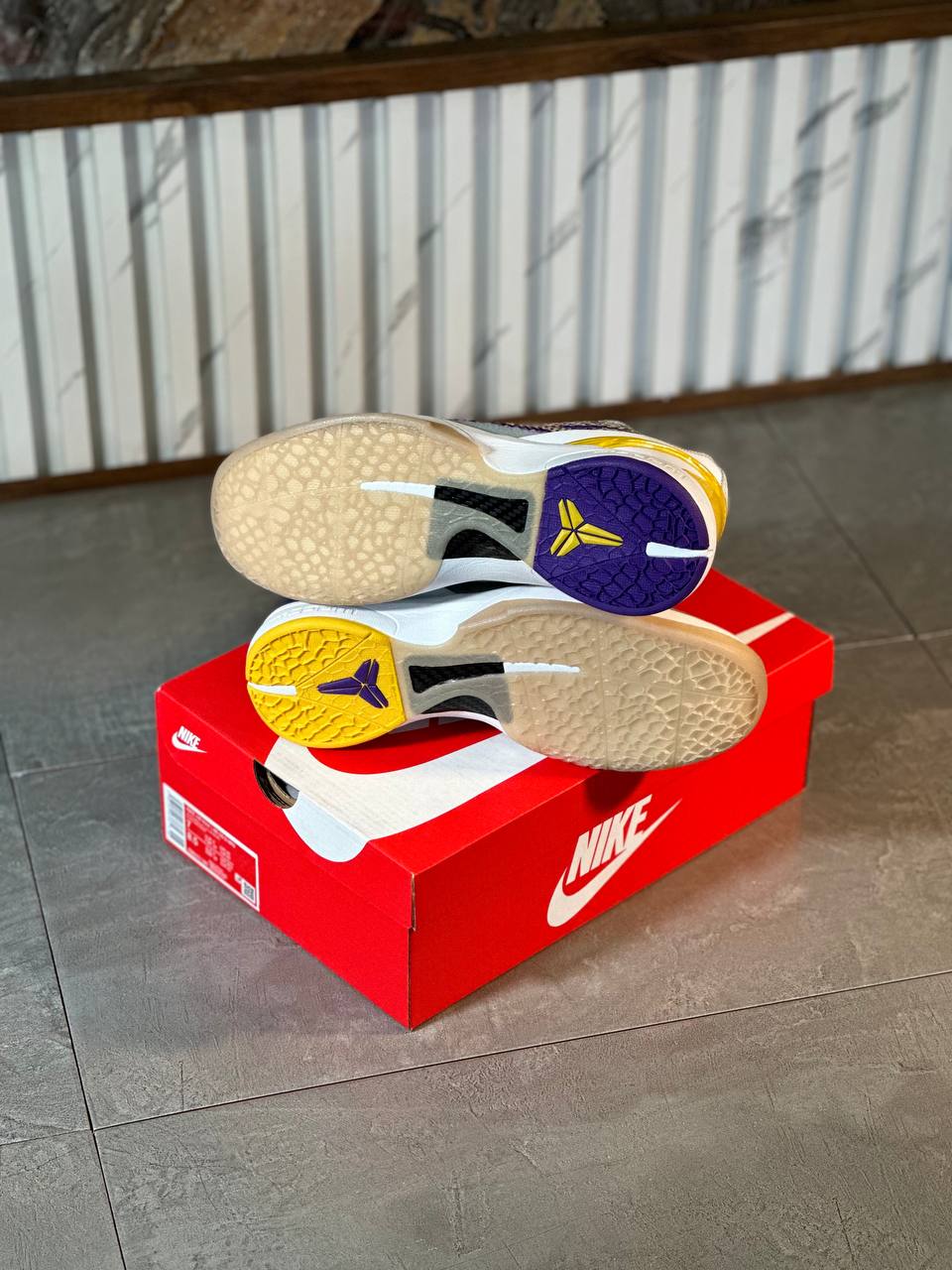 NIKE KOBE 6 3D LAKERS