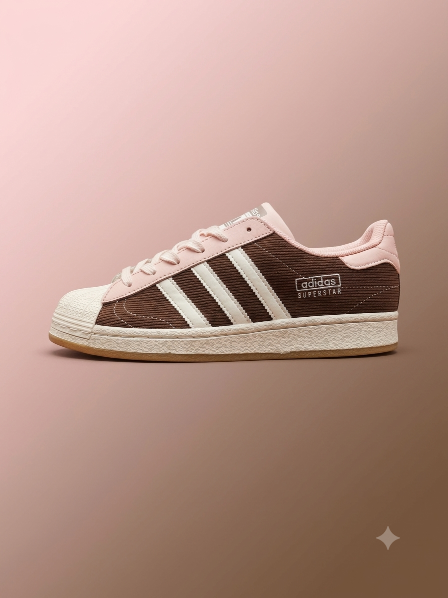 ADIDAS SUPERSTAR ‘Brown-Pink’