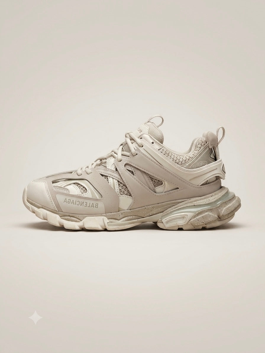 BALENCIAGA TRACK TRAINER ‘Off White/Beige’